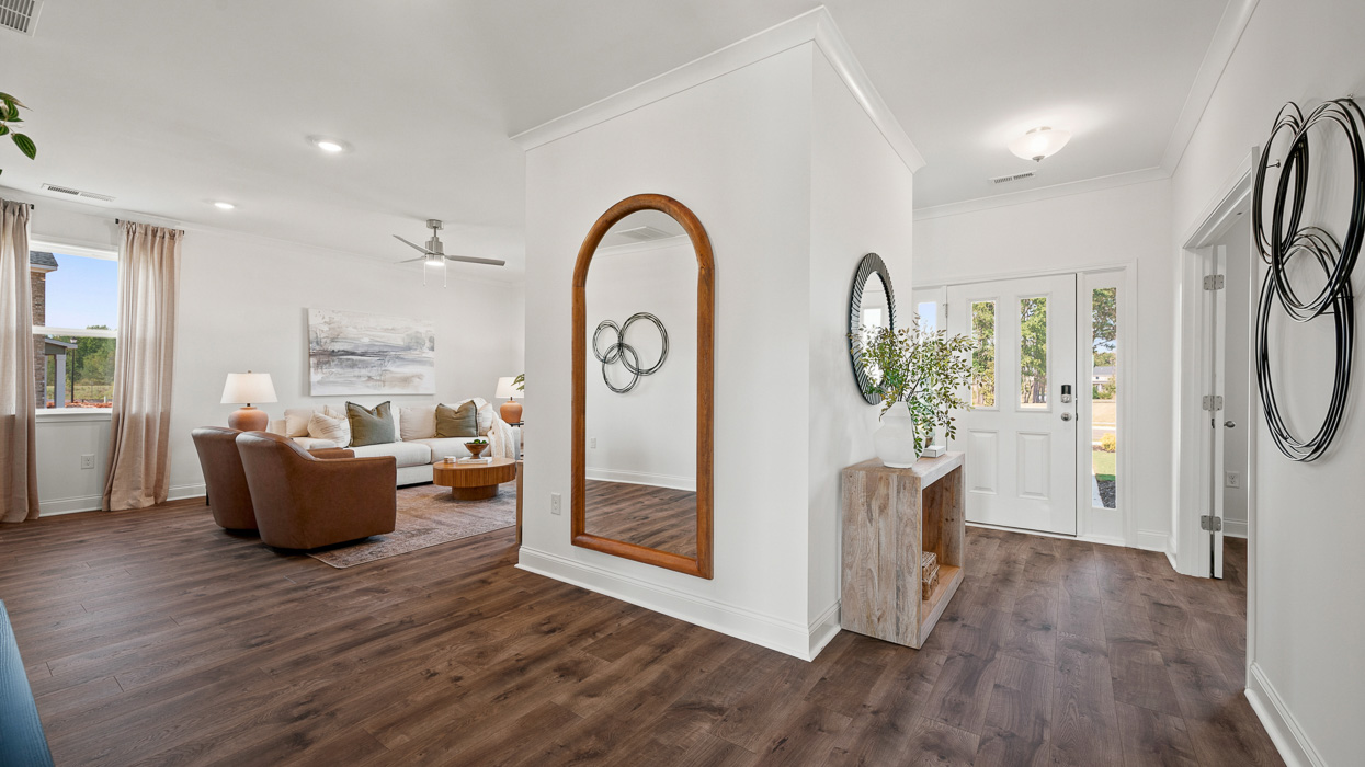 Foyer leading into Great Room