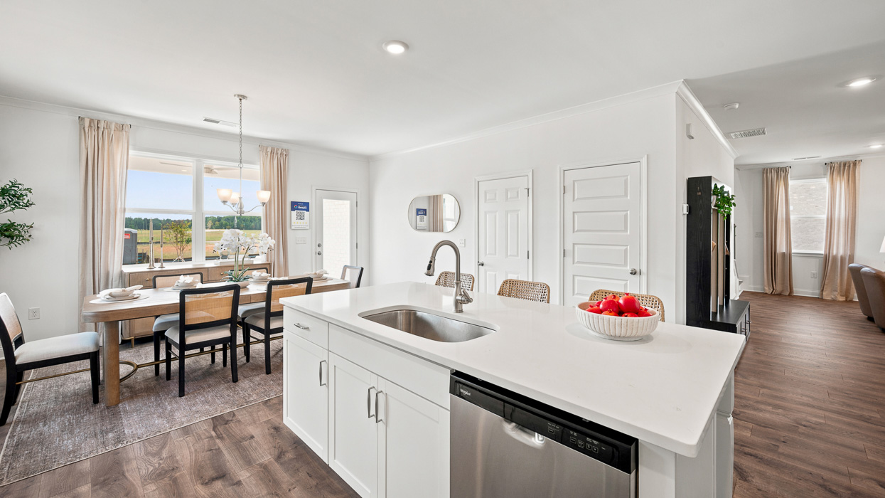 Kitchen to Dining