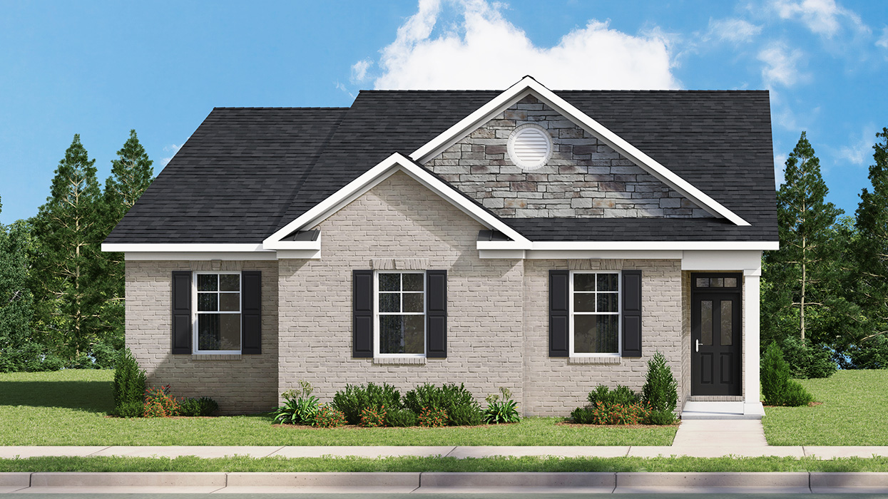 Bryan Floor plan Rendering