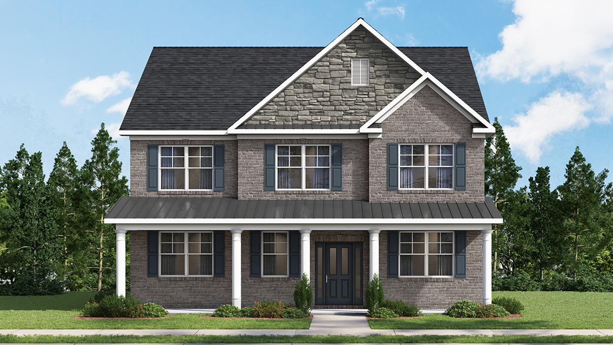 Fayette floor plan rendering