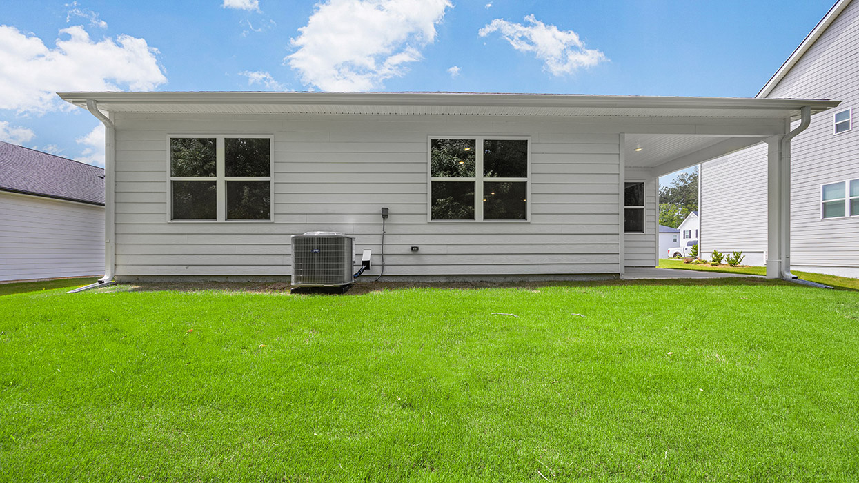 exterior rear