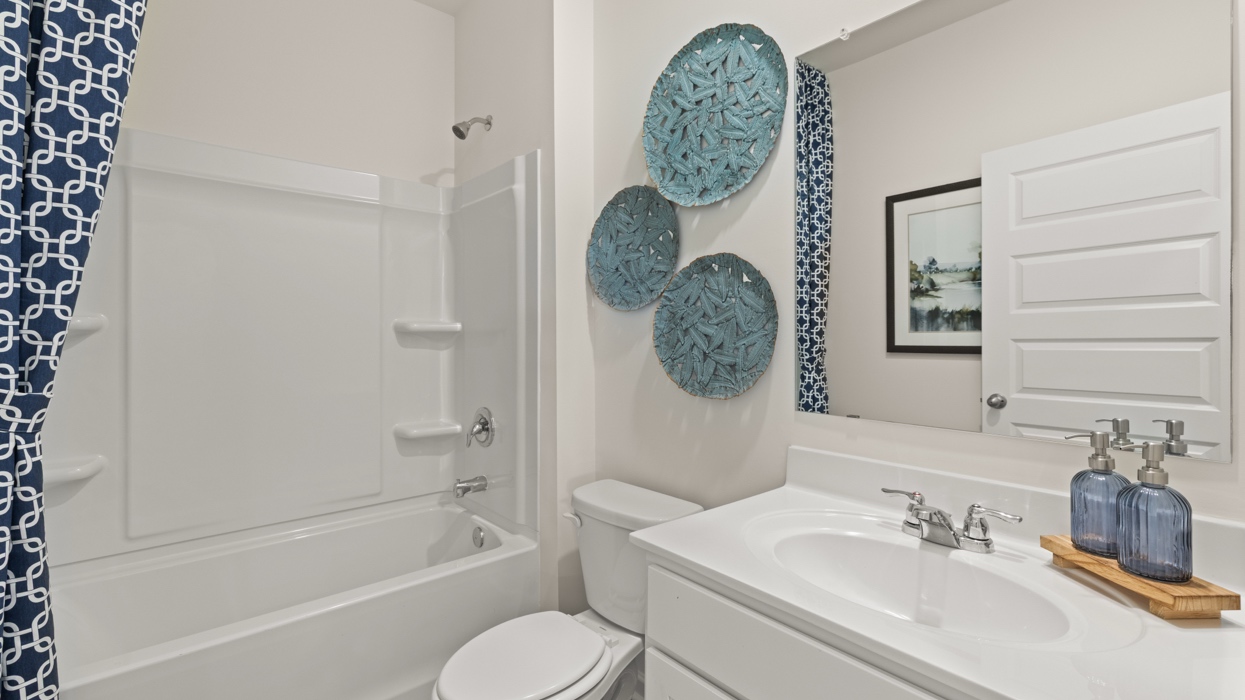 bathroom downstairs