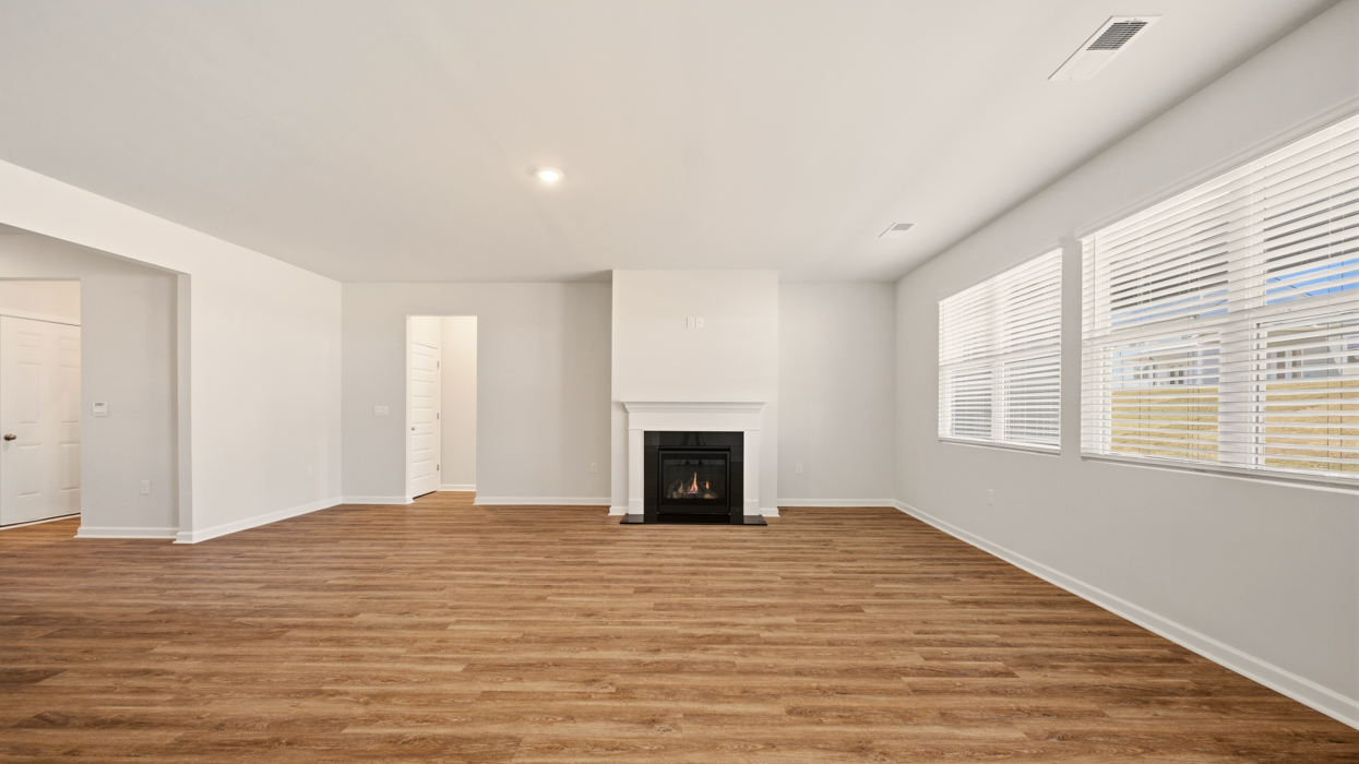 living room with natural light