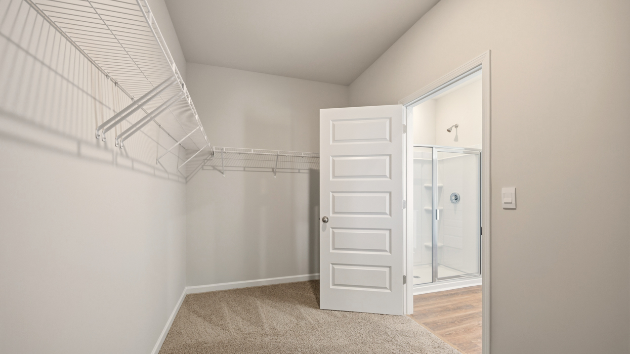 primary bedroom walk-in closet