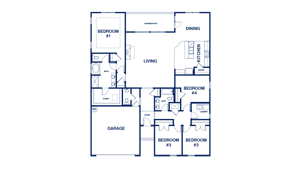 Denton floor plan