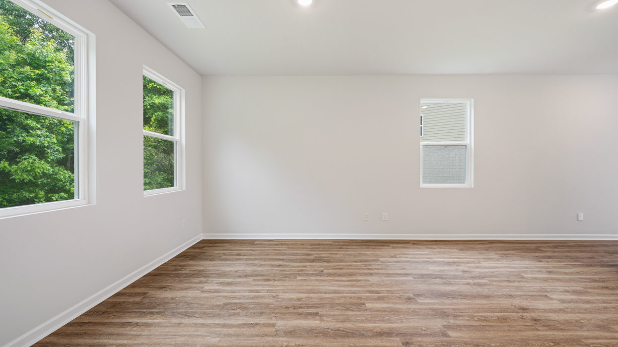 living room with natural light