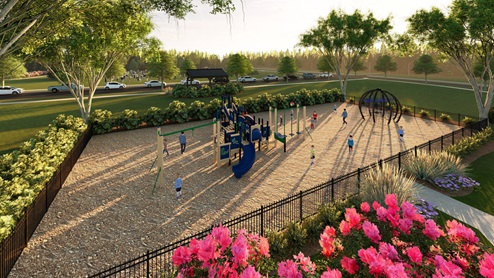 Brookland Commons amenity area