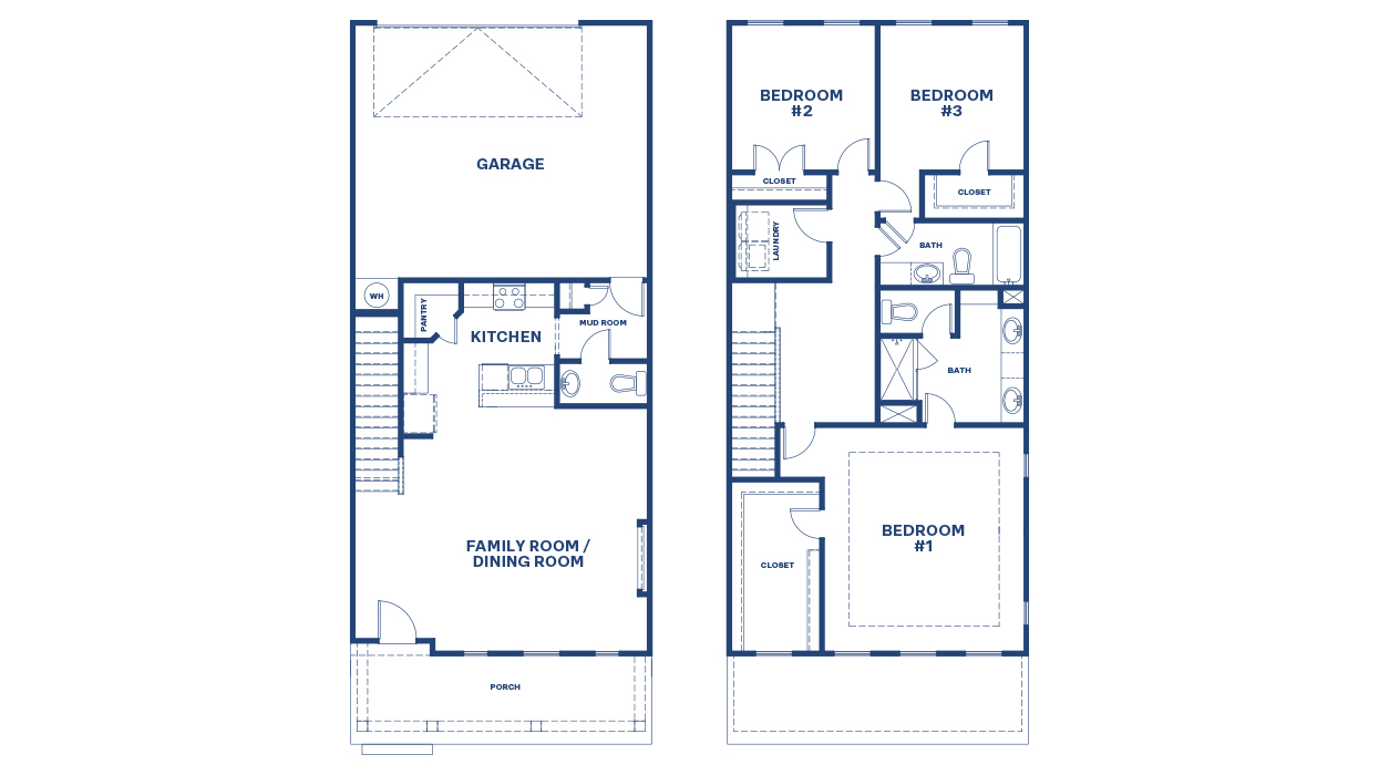 Denton TH floor plan