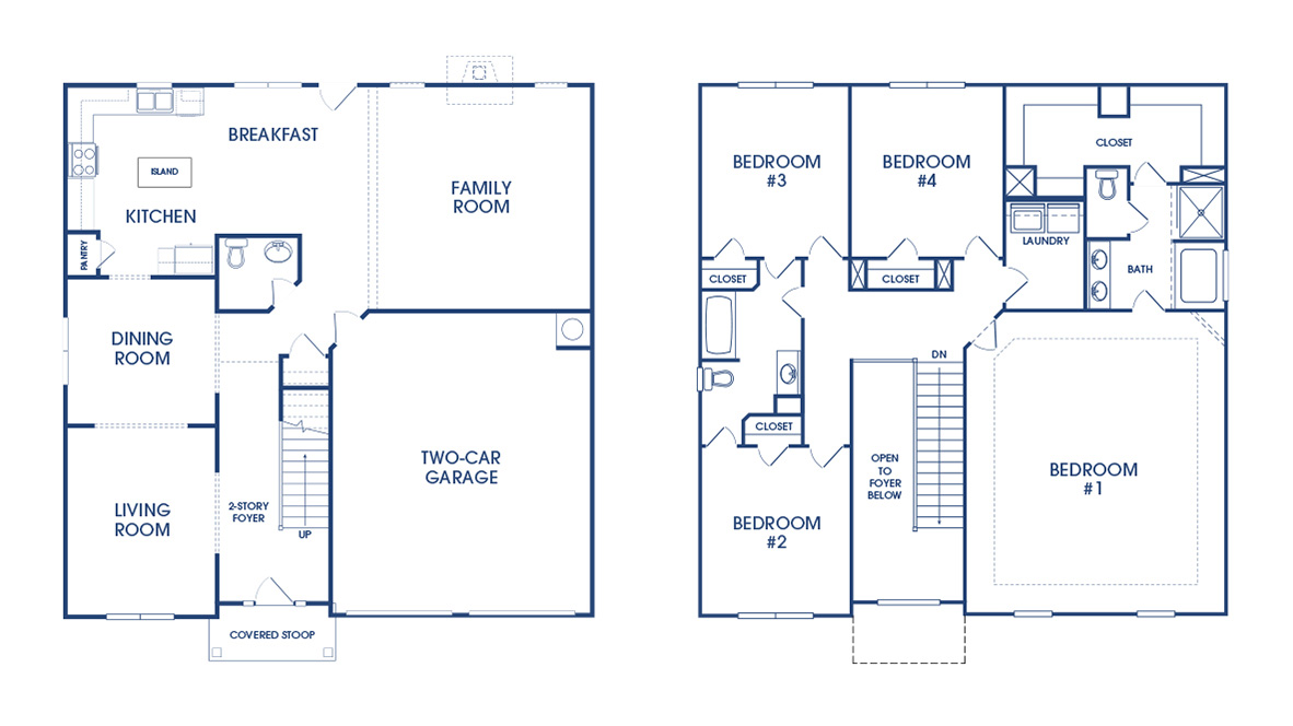 Packard floorplan