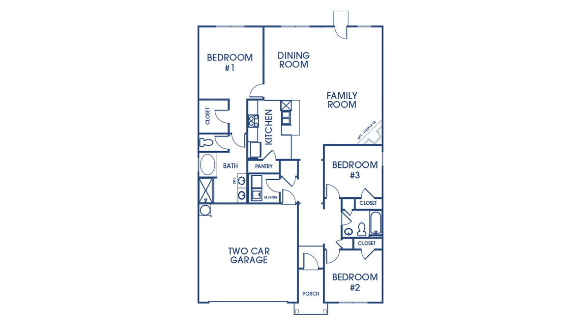 Aria floor plan