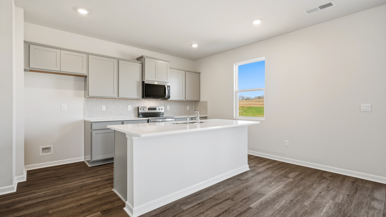 Kitchen with Stainless Steel Appliances
