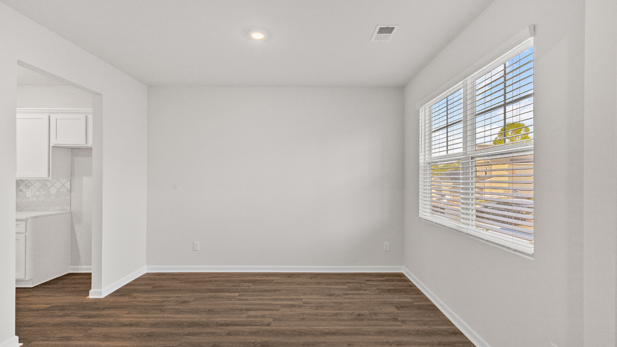 flex room with natural light