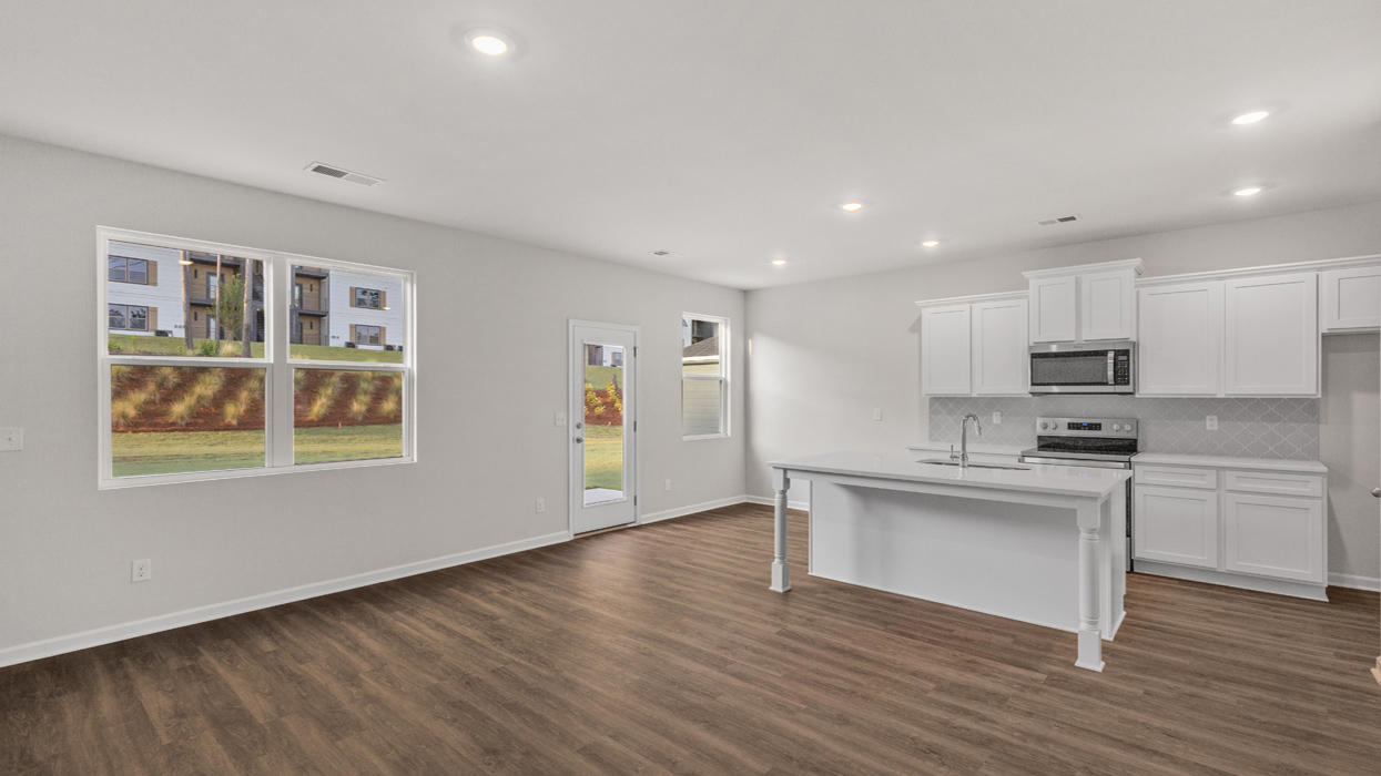 Kitchen with breakfast nook