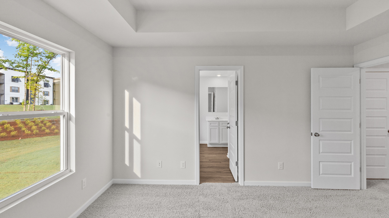 bedroom 1 with abundance of natural light