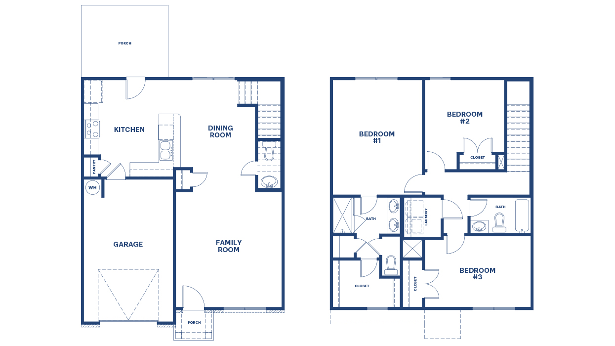 single family home with 3 bedrooms and 2.5 bathroom