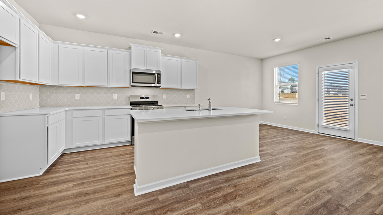 open concept kitchen
