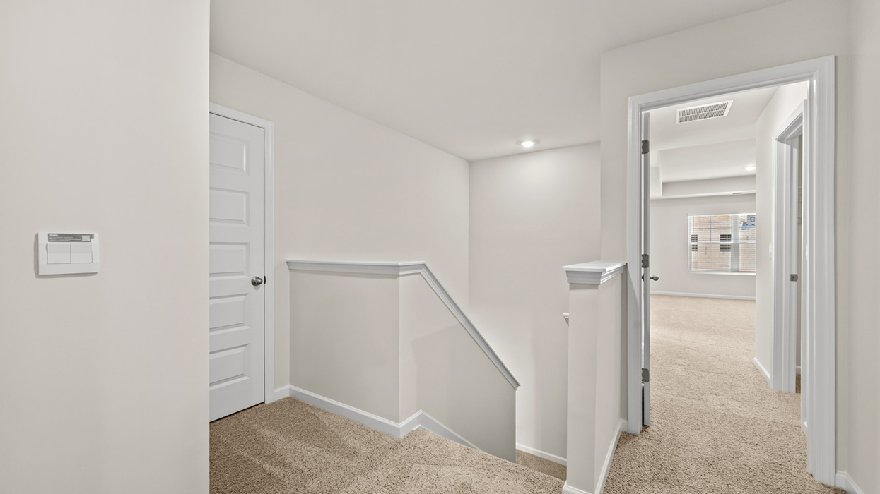 upstairs landing to bedroom