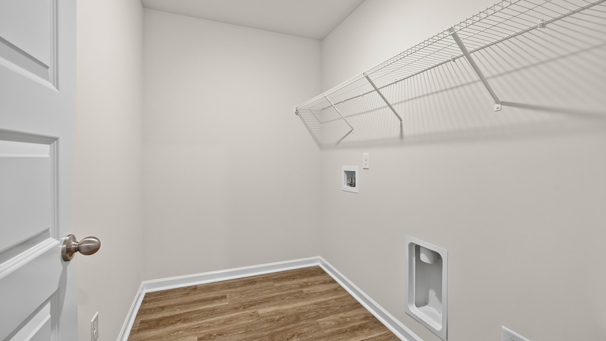 laundry room upstairs