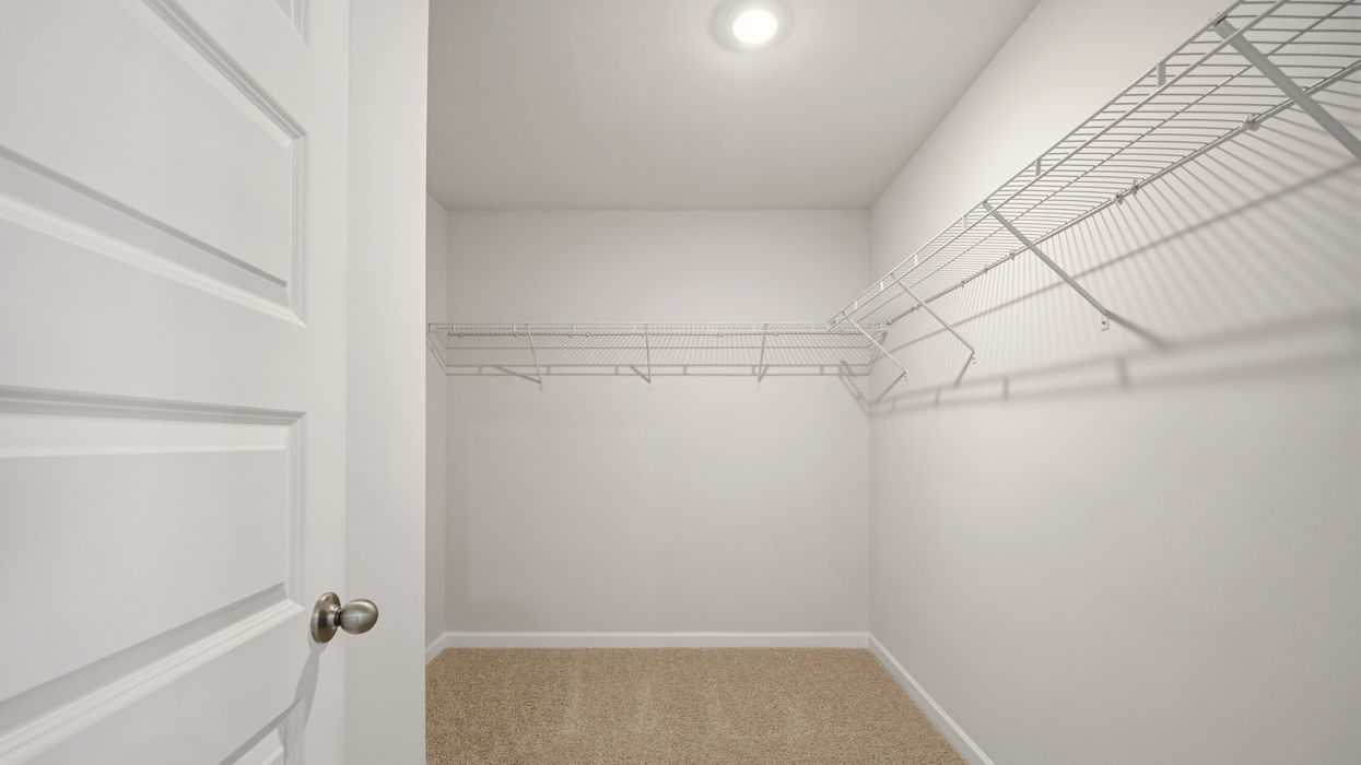 closet with racks
