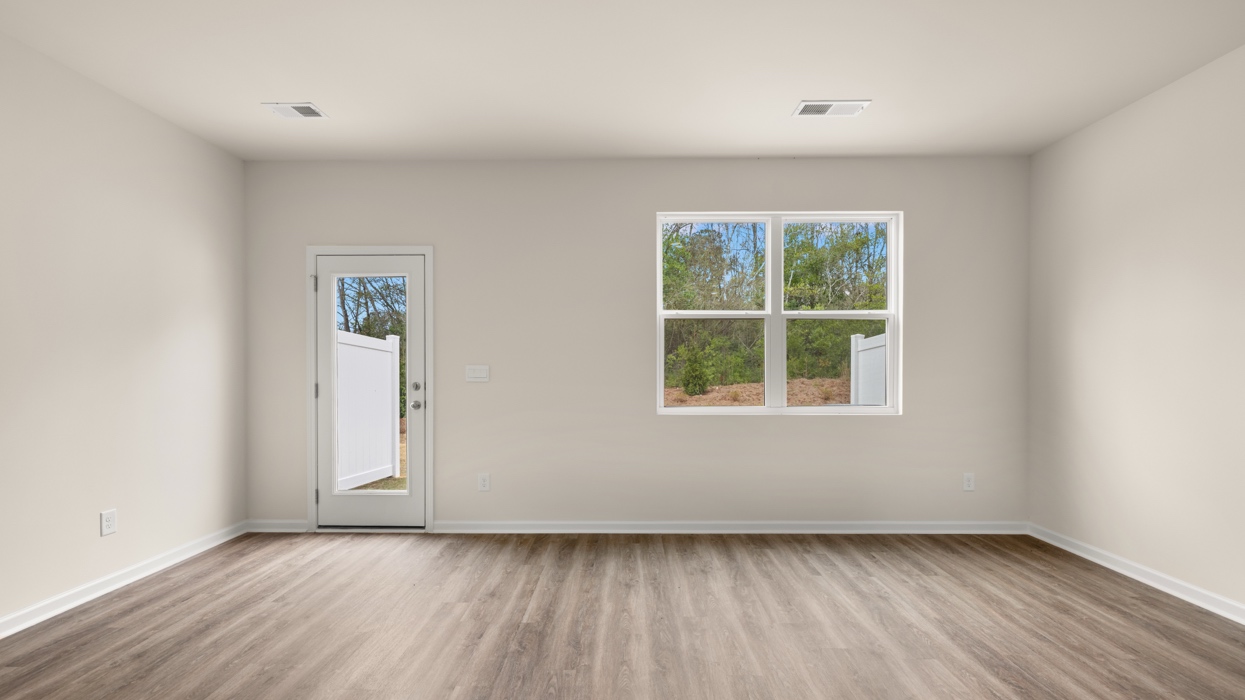 living and dining room