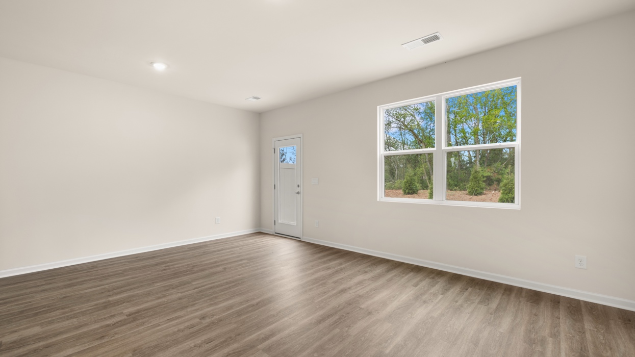 living and dining room