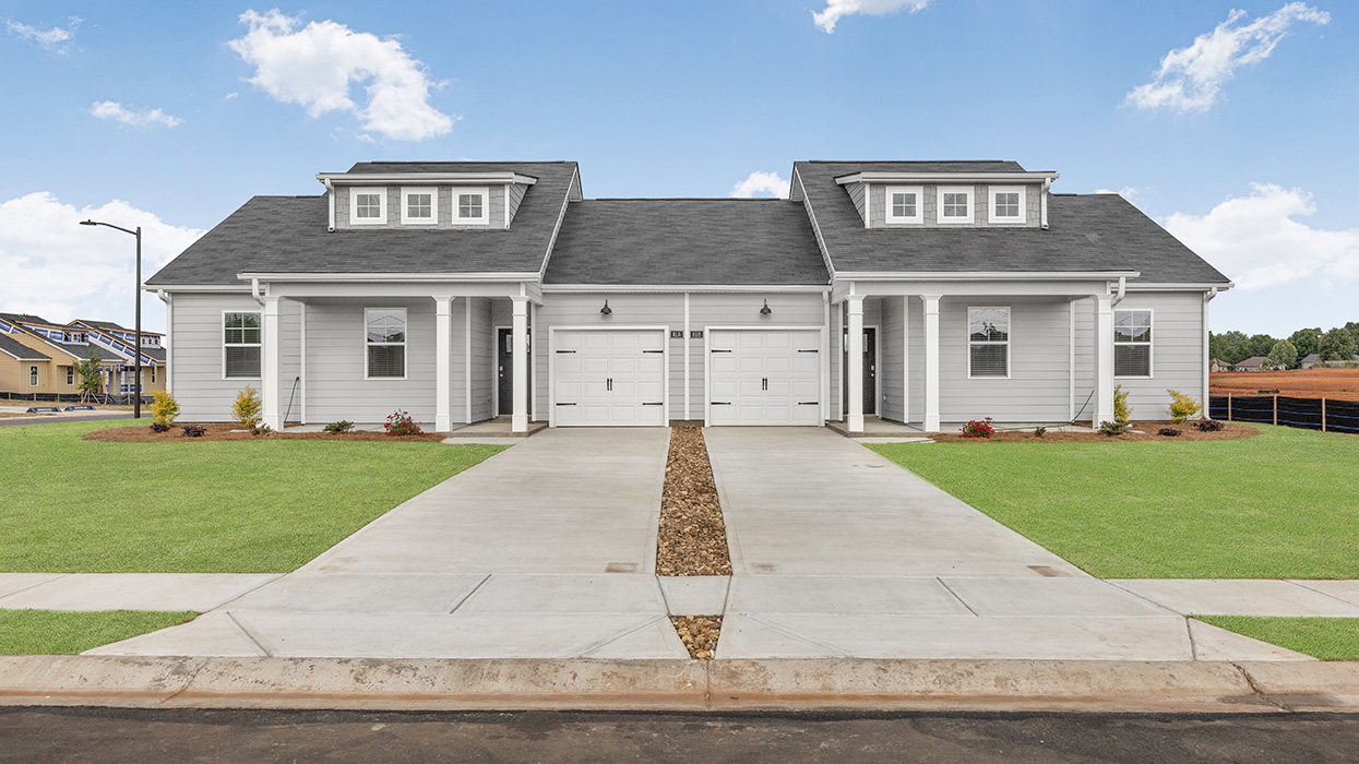 exterior front duplex