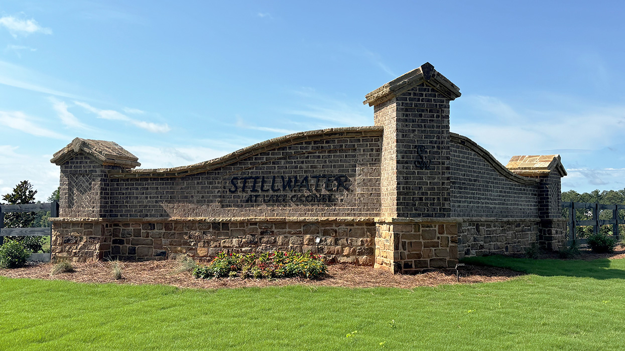 Monument sign