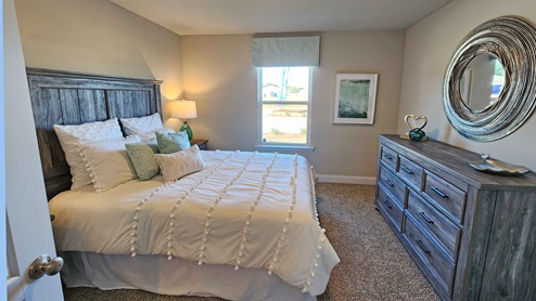 Side angle of additional bedroom