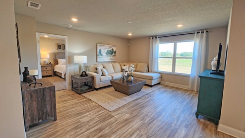 Spacious living area