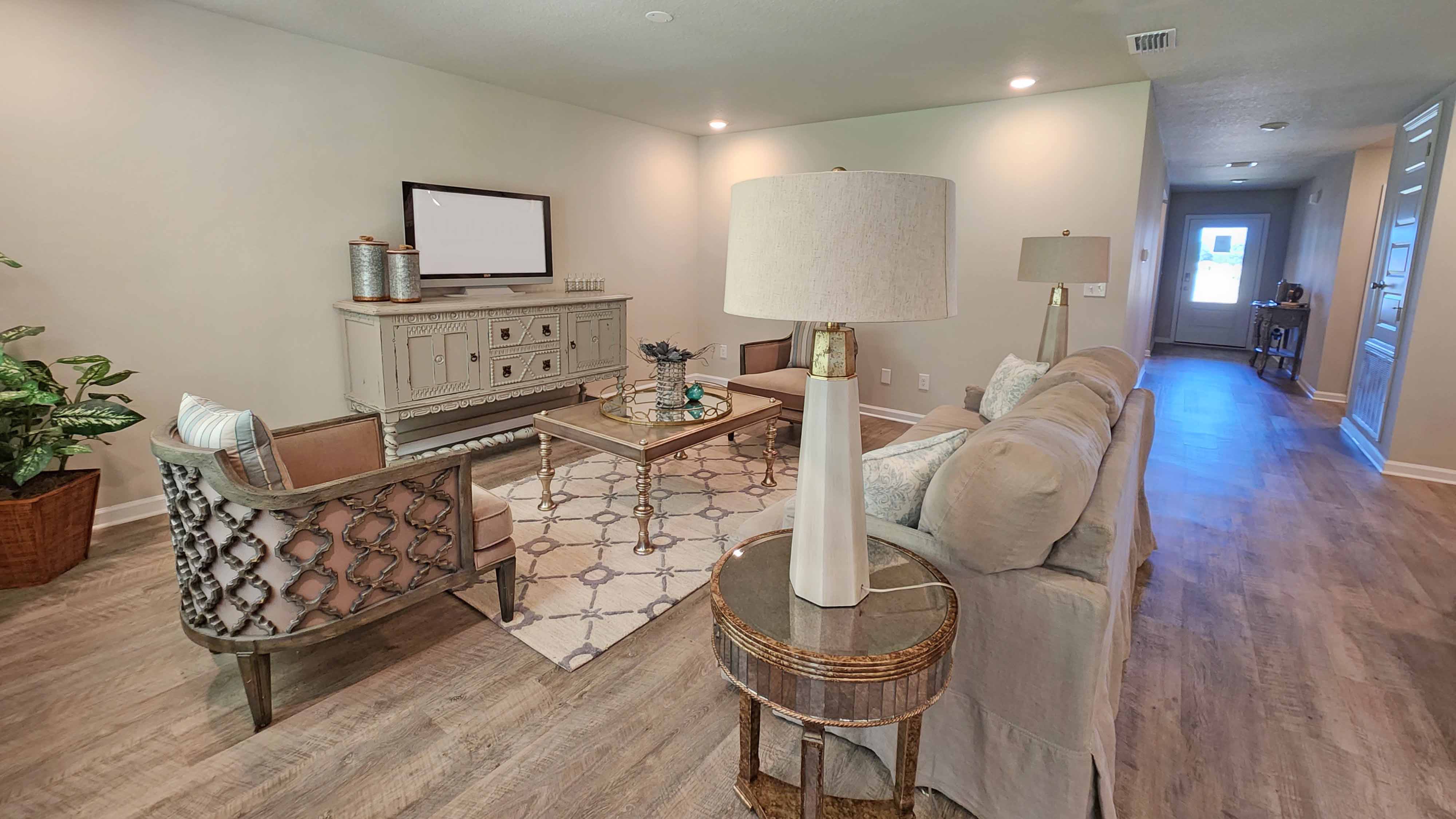 Spacious living area