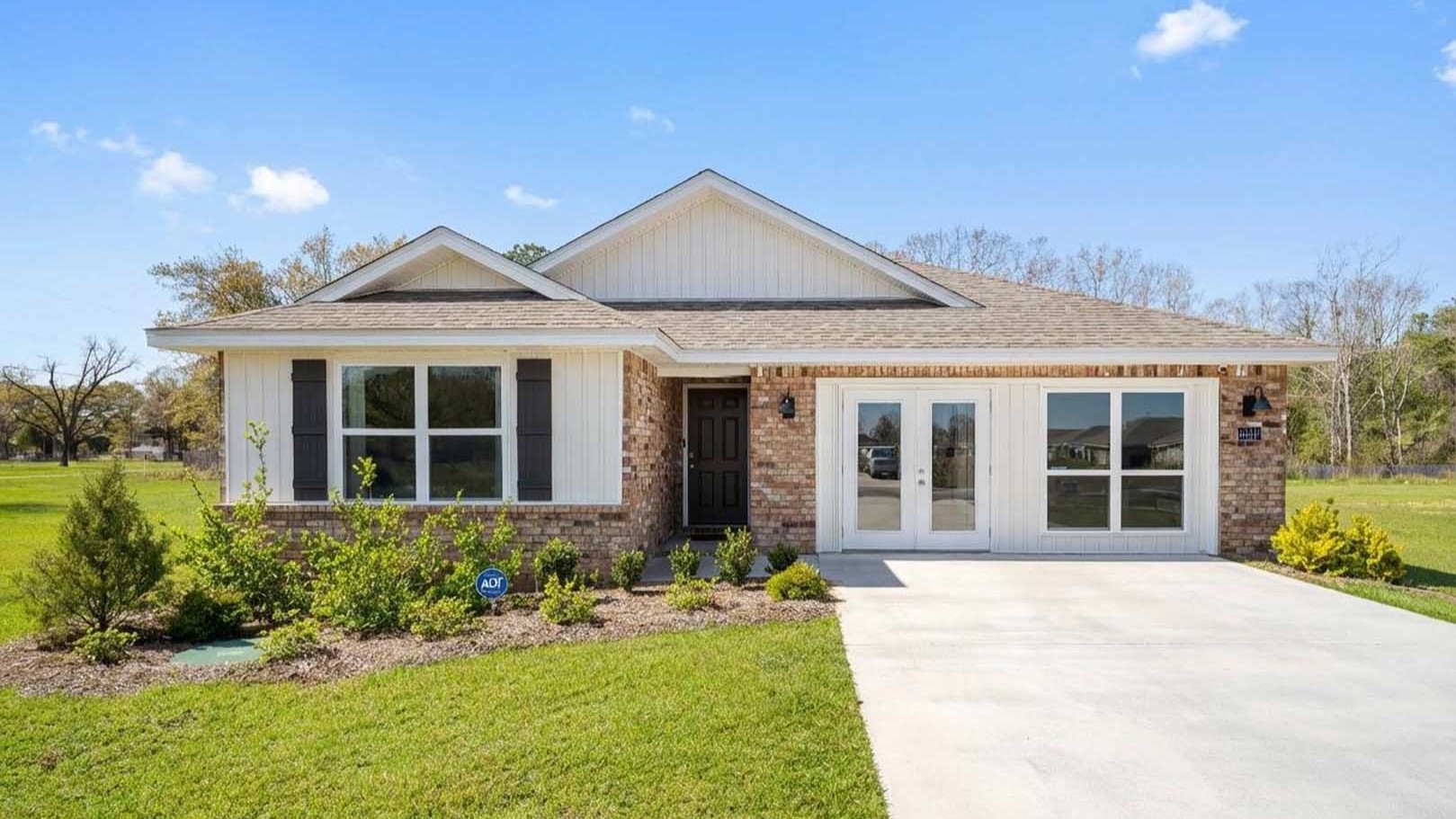 The Lakeside model home in Ellen's Cove in Grand Bay, Alabama