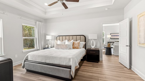New bedroom retreat by D.R. Horton in Mobile, AL.