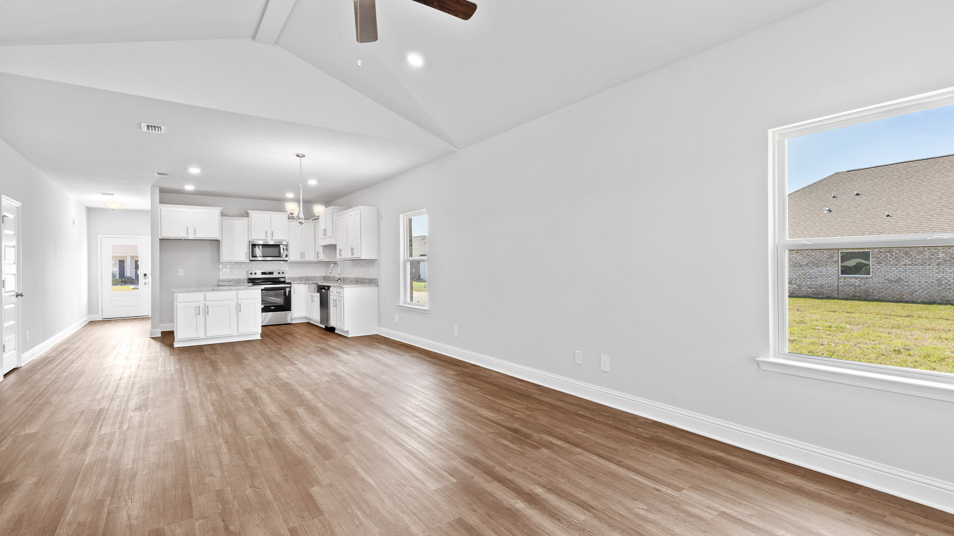 Open concept coastal dream home.