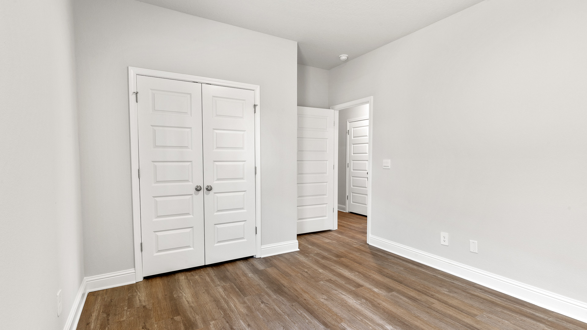 Guest bedroom in a new home in Mobile, Al.