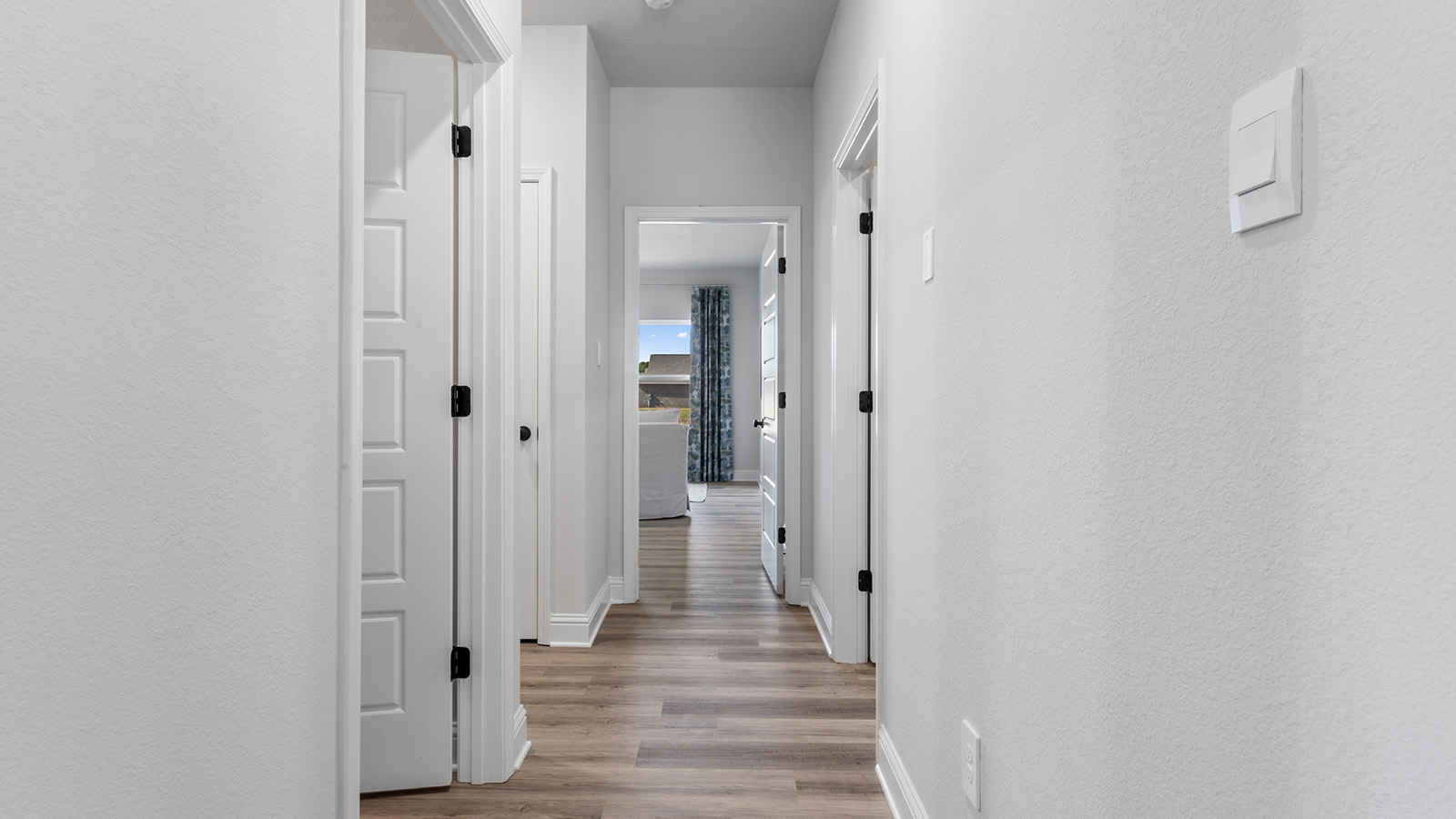 Spacious and bright hallway