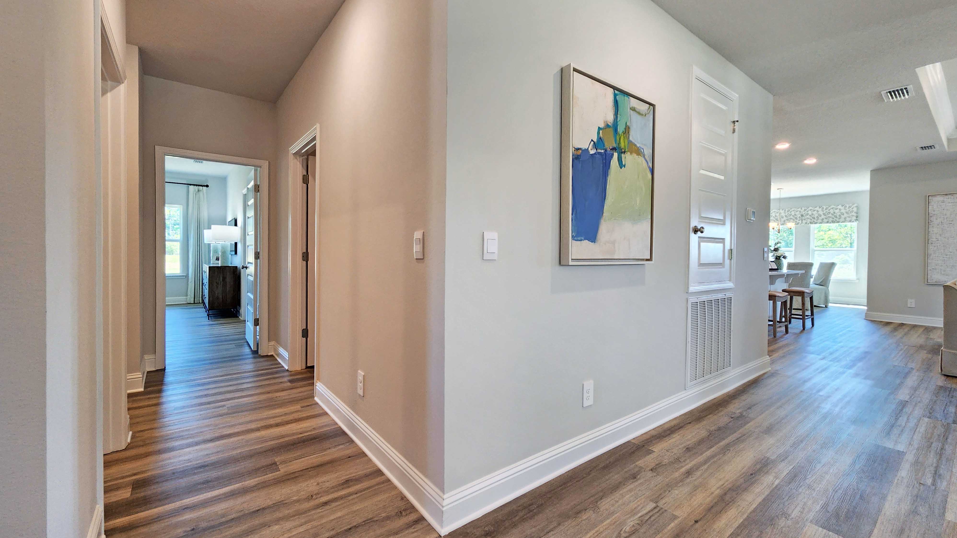 The Camden hallway in Heritage Lake.