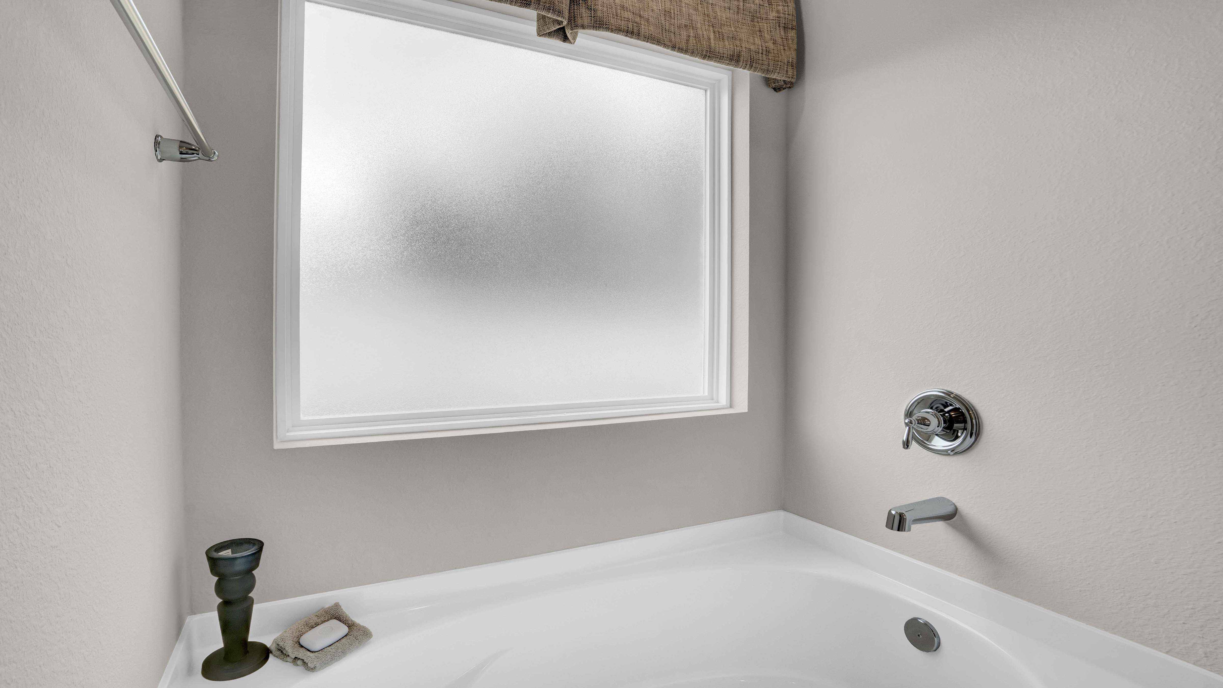 Soaker tub in the Destin floorplan in Mobile County, AL.