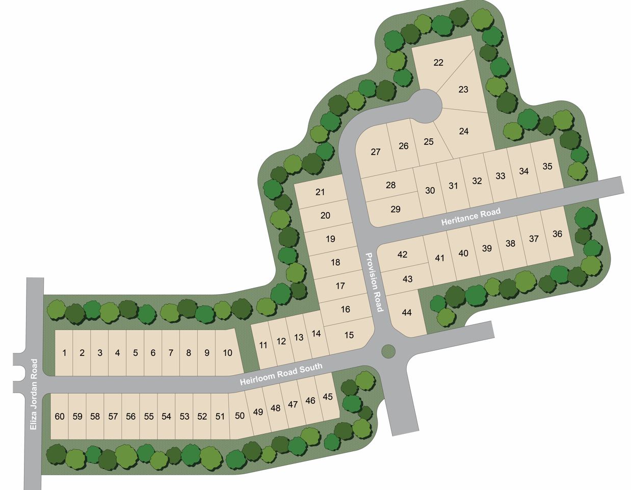 Static Lot Map