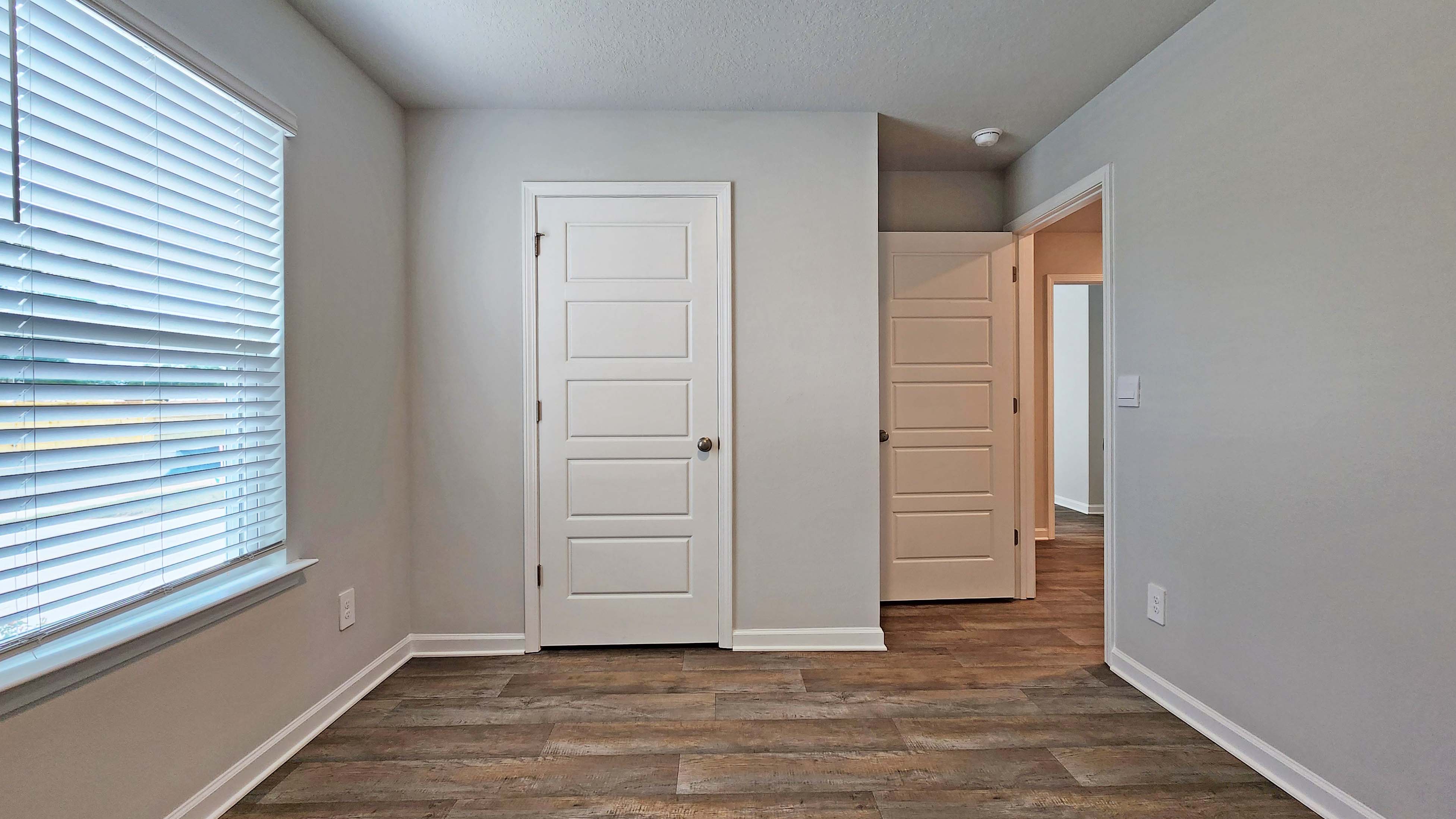 Sullivan bedroom with closet.