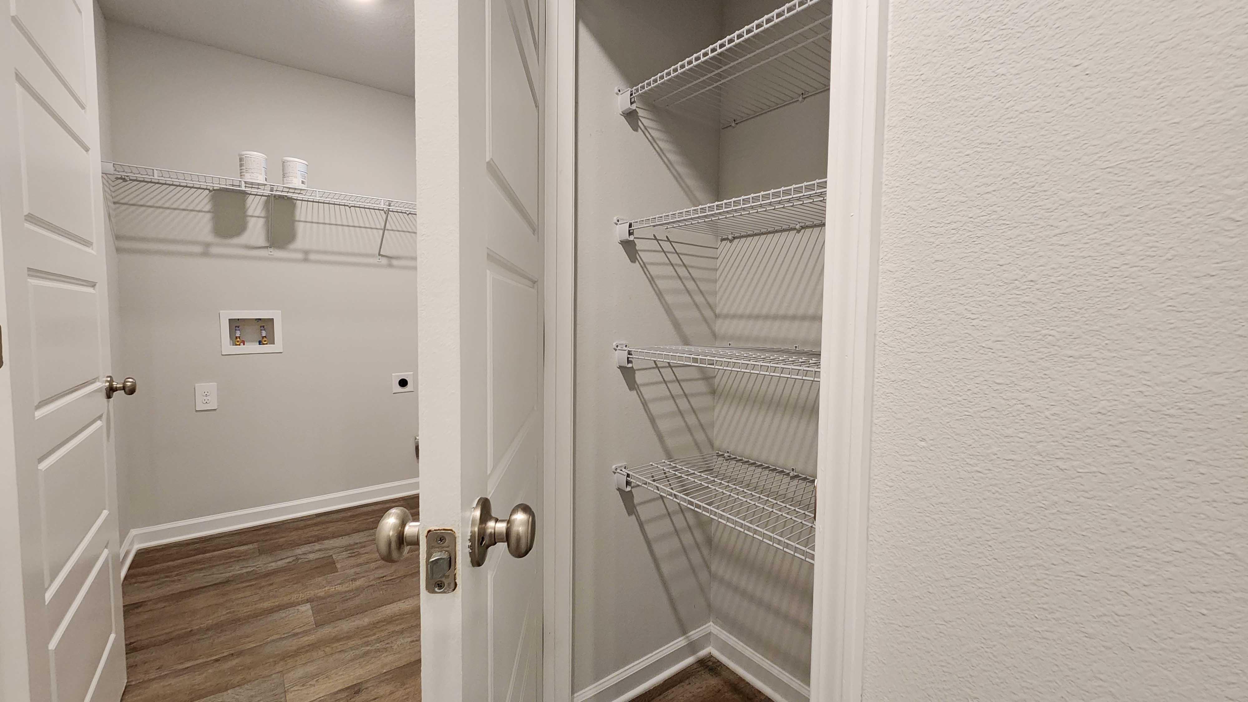 Bright and welcoming pantry inside the Sullivan