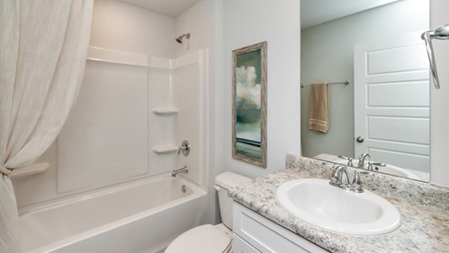 Additional bathroom inside the Callaway.