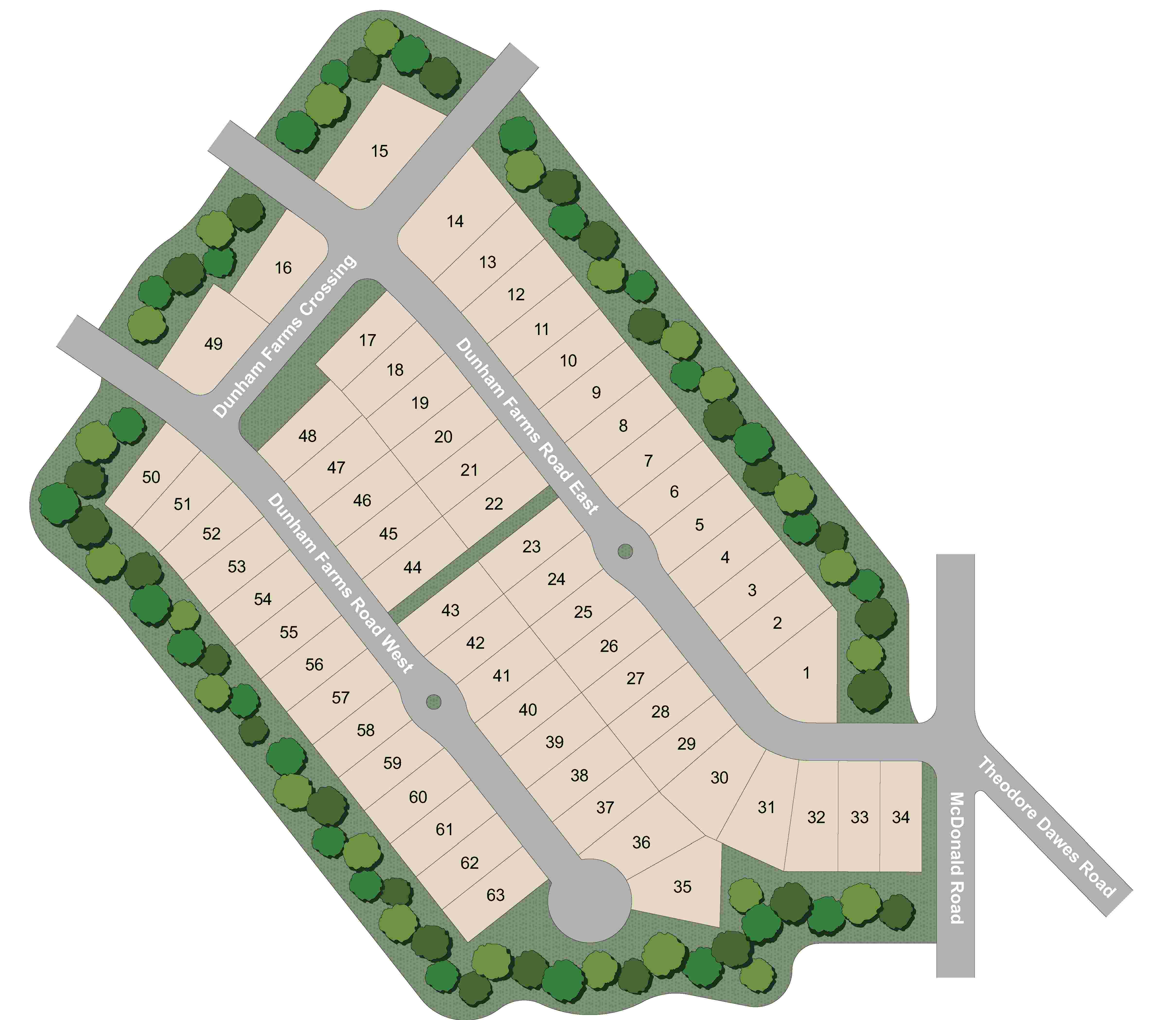 Static Lot Map