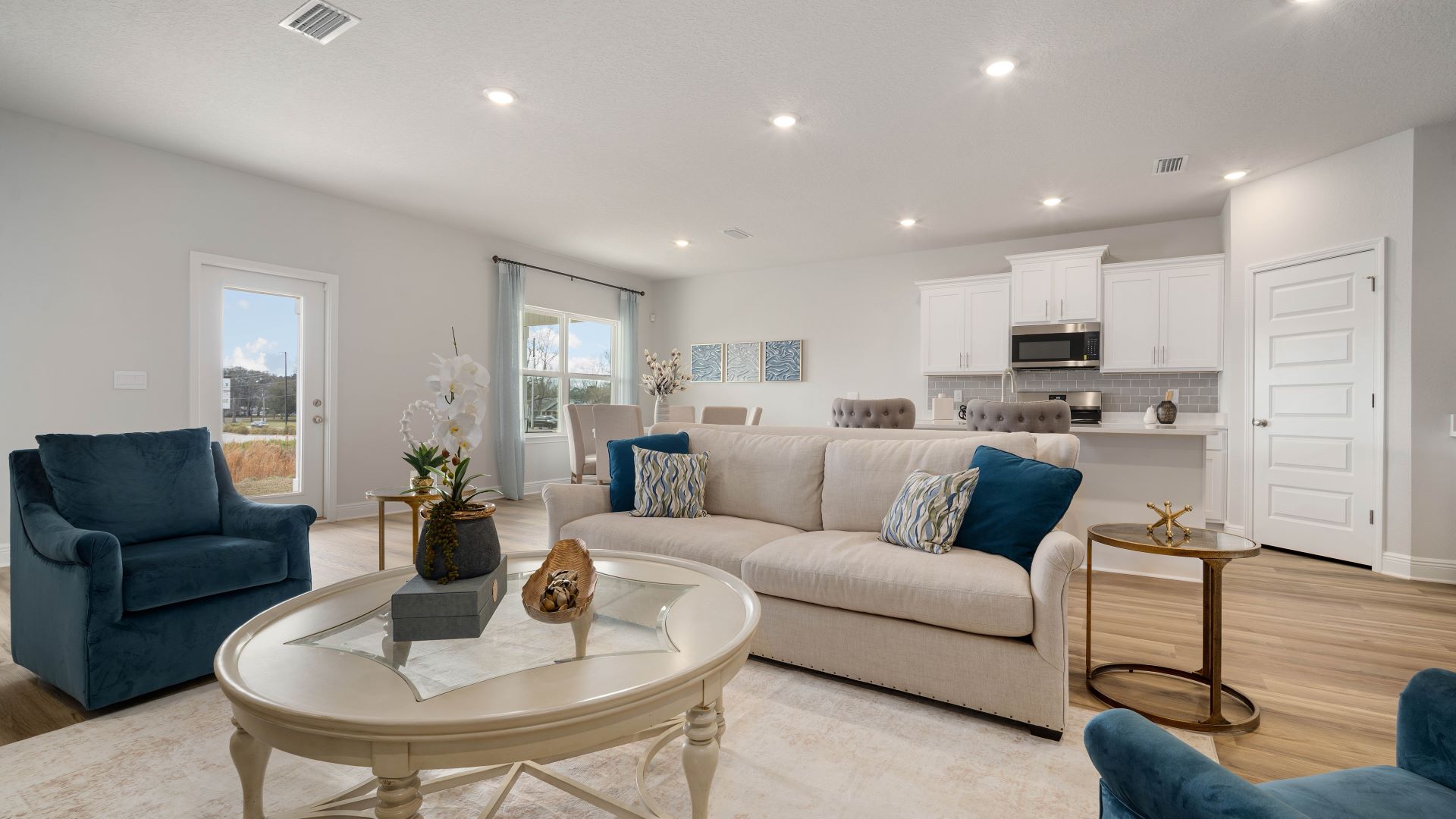 Spacious living area