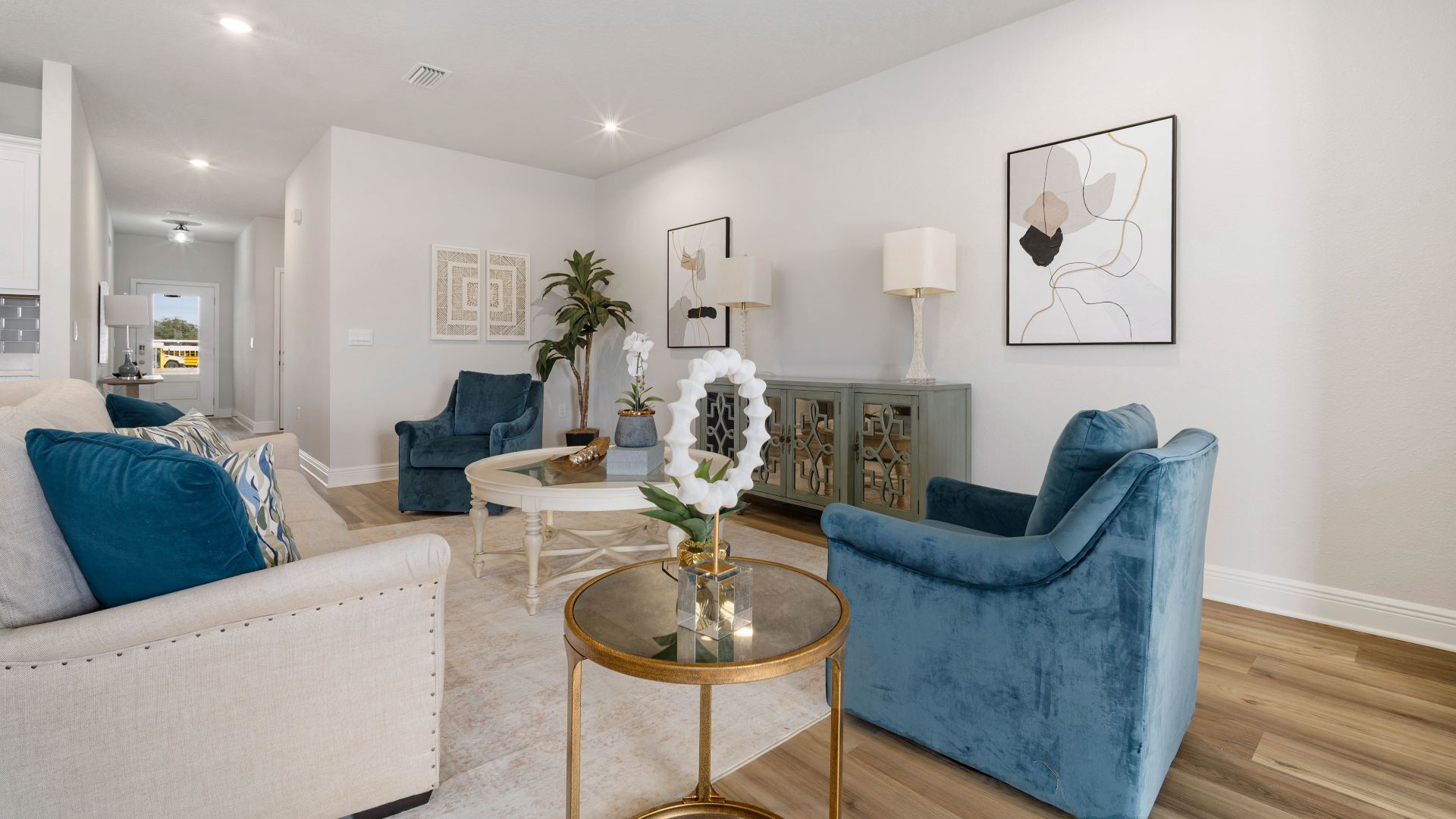 Open concept living room