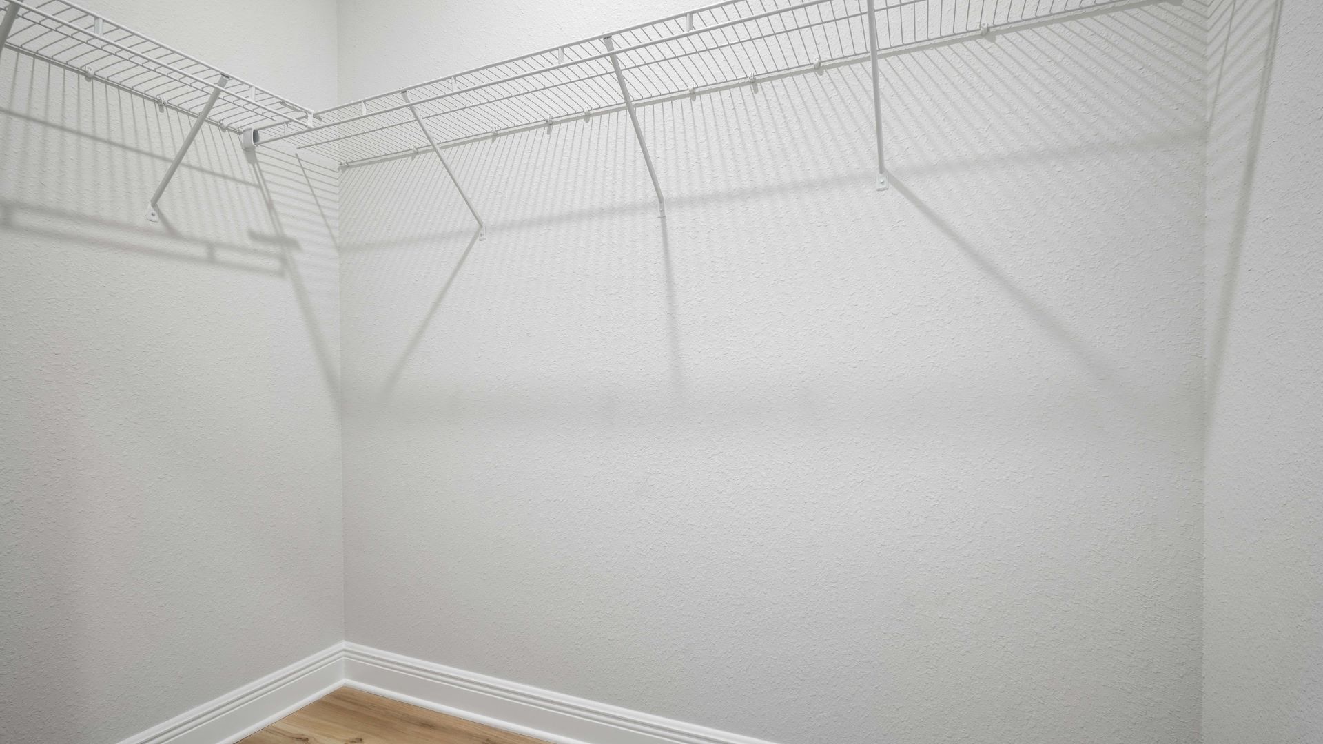 Large primary closet