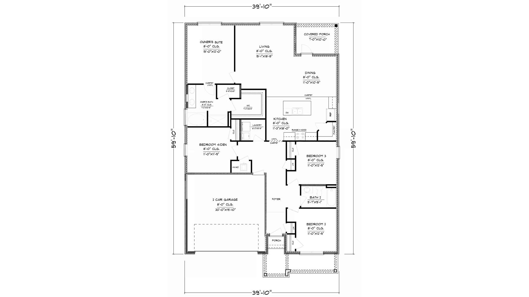 Cali H Floor Plan