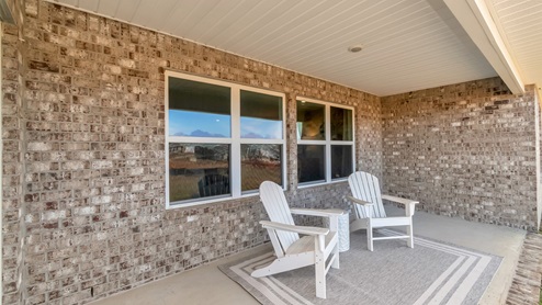 Denton back porch.