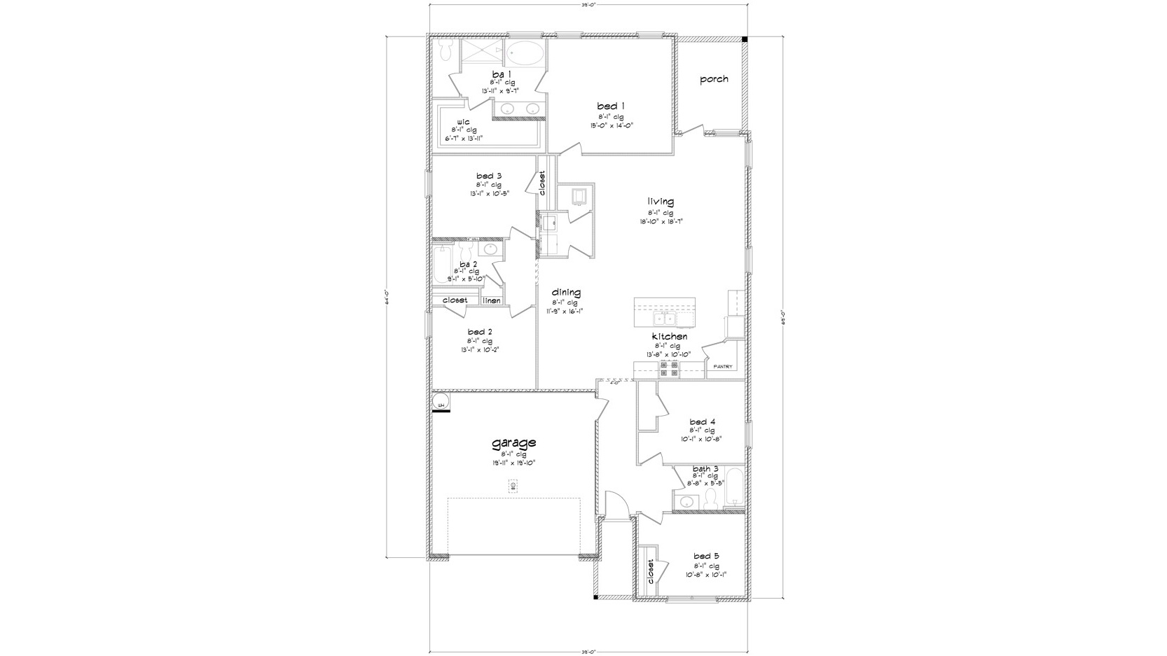 Lakeside B Floor Plan