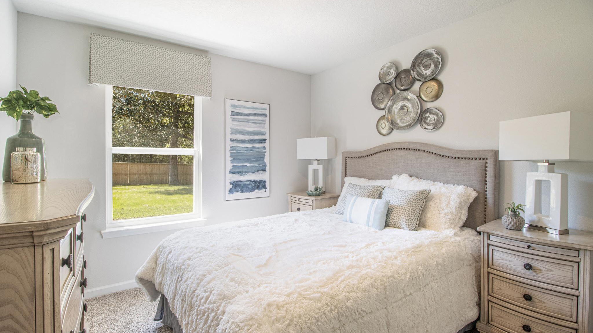 Bedroom with window.