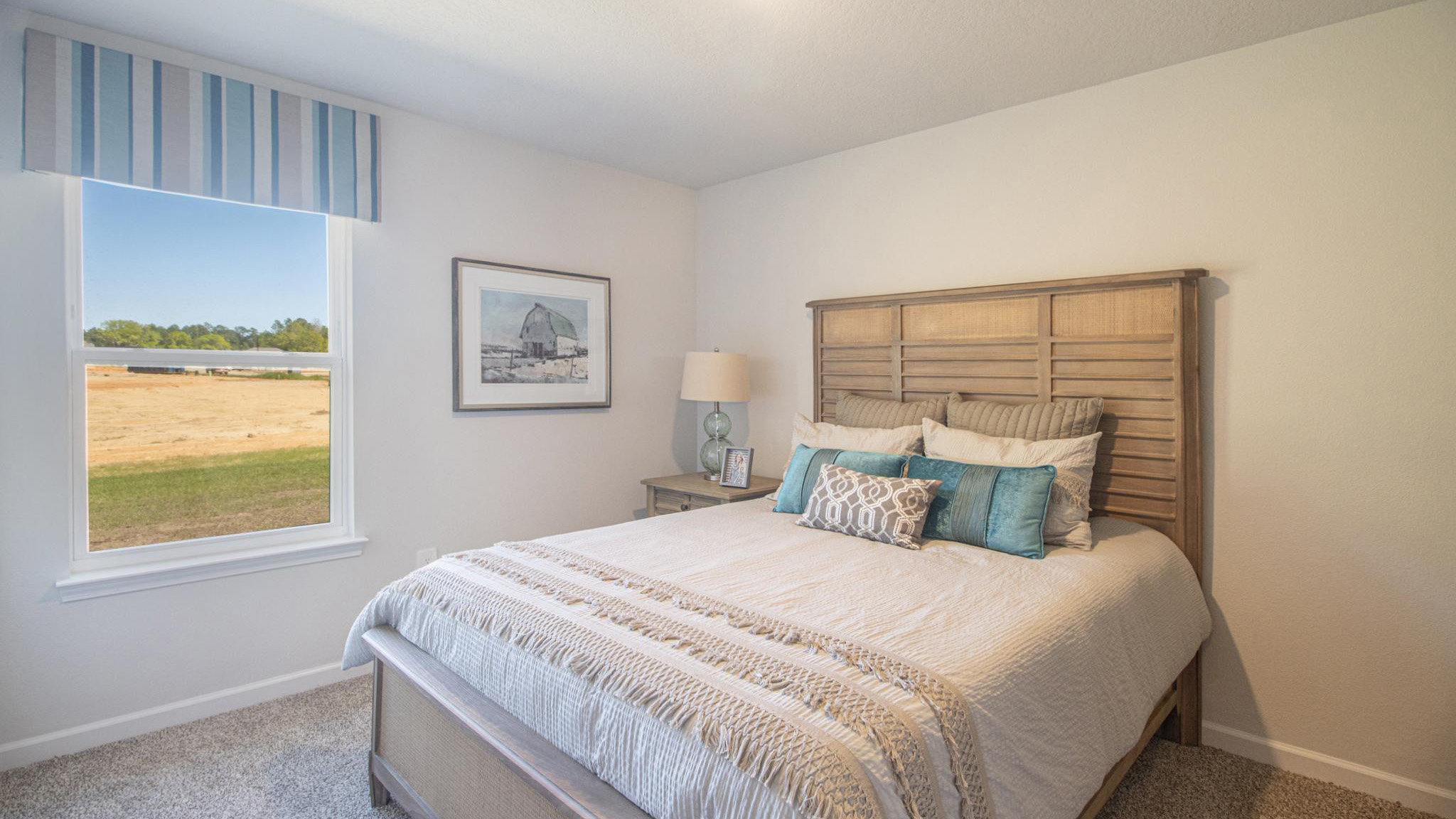 Bedroom with window.